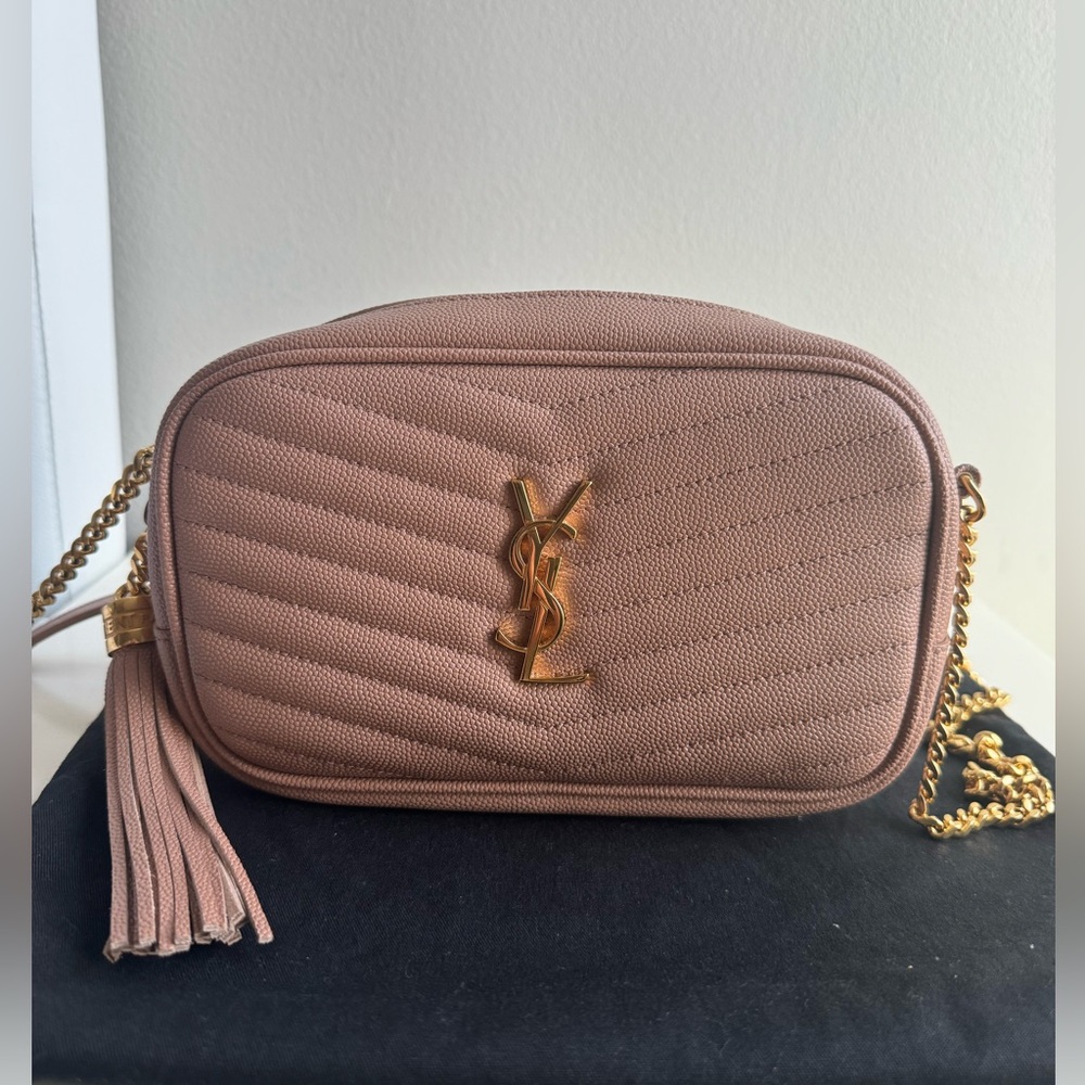 YSL Mini Lou Quilted Bag